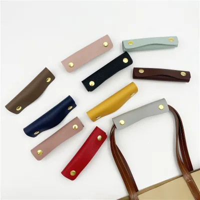 Wholesale Hot Selling PU Leather Handbag Wrap Cover Handle Protectors,for Suitcase/Handbag/Luggage/Purse/Bag