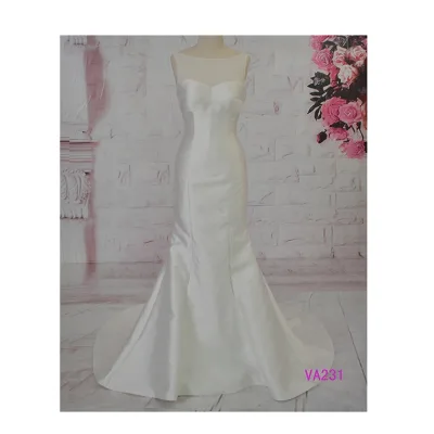 Mermaid Trumpet Elegant Wedding Dress Bridal Gown Evening