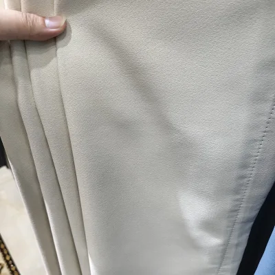 Best Selling Curtain Plain Colour Printed Polyester Cotton Home Decoration Curtains