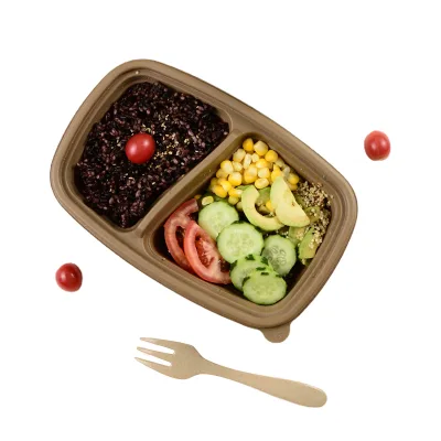 ECO-Friendly Disposable Fruit Packaging Food Container Delicatessen Boxes with Lids Lunch Box for Food and Fruit Take Away