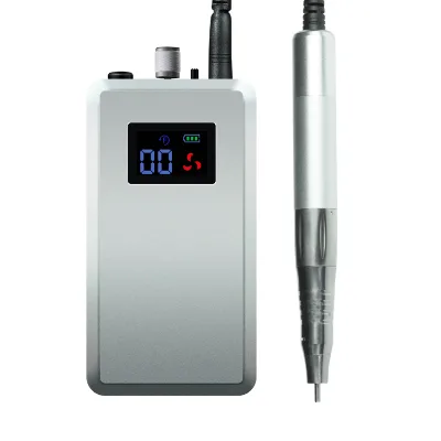 OEM Higher Cost Performance 2500mAh 35000rpm Brushless Cordless Electric Nail Clipper Portable Rechargeable Nail Art Machine