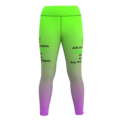 HIRBGOD Womens Athletics Legging Customizable Female Legging Size Color logo Graphics Is Available