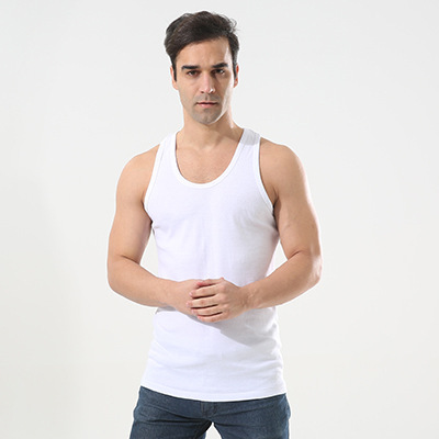 Gym Singlets Mens Tank Tops Cotton Stringer Bodybuilding and Fitness