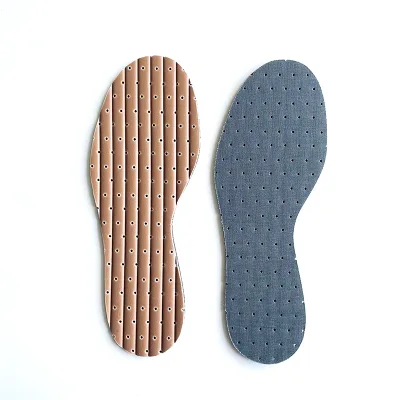 Light weight foam kids insoles children's latex insole with wavy pattern