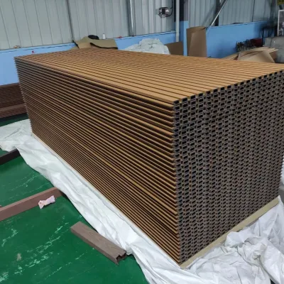 Outdoor No Fading Eco Friendly Wooden Cladding Wall Decorative Wall Cladding Wpc Wall Panel for Yard Decoration Home Decor