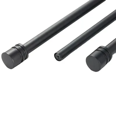Factory Custom Clearance Black Curtain and Electric Double Curtain Rod Accessories