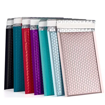 Black Bubble Mailers Black Padded Envelopes Shiny Metallic Bubble Mialer