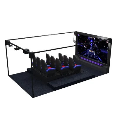 Infinity 2019 Professional 5D 7D VR Cinema Theater Classic Movie Simulator Truck 7D Virtual Reality Mobile Cinema Van