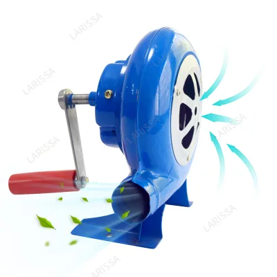 High Wind Pressure Power Saving Centrifugal Fan Industry-Cast Iron Large Air Volume Powerful Iron Hand Blower Leaf Blower