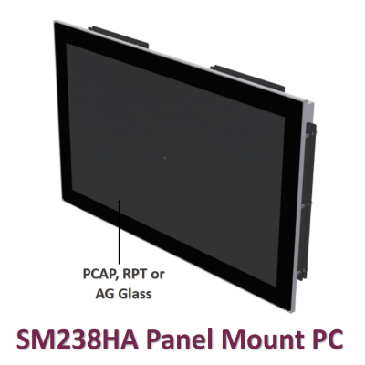 Embedded Panel PC with 1920 by 1080 Full HD Resolution