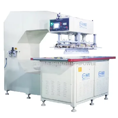 New Hipower PVC High Frequency Heat Sealing Pneumatic Pedal Welding Machine Inflatable Pressing 380V 15kW Sunshading Canvas