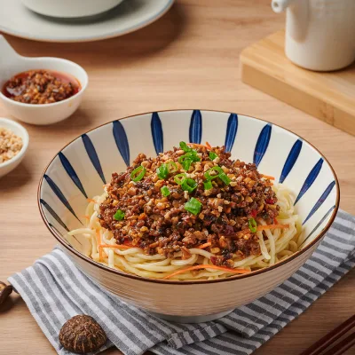 2024 Popular Commercial Fast Chinese Takeaway Beef Mushroom Dinner Delicious Prefabricated Frozen Food in Instant Style Children