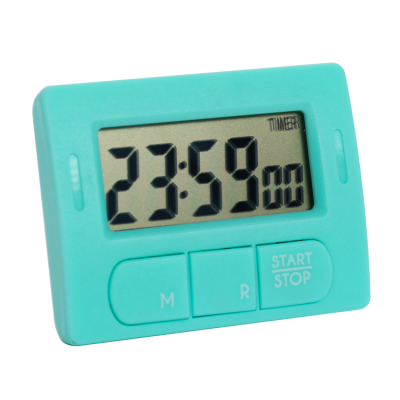 Mini Portable Programmable Digital LCD Display Battery Power 24 Hours Clock Countdown Timer