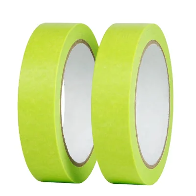 High Quality Widely Applicable Easy Tear Custom Washi Tape Factory Wholesale Price Green Color Custom Washi Masking Tapes