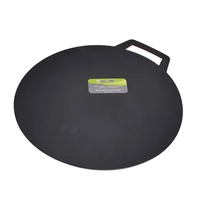 Factory Direct Aluminum Cookware Set Nonstick Grill Pan Pita Chapatti Tray with LFGB Durable Cookware OEM Outside BBQ Griddle