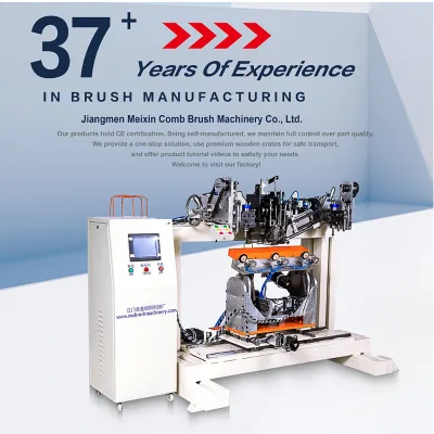 37 Years Experience 5 Axis Brush Making Machine with DC53 Aluminum for Disc Brush and Jade Polishing Brush