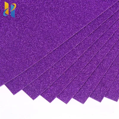 EVA Foam Sheets Crafts Assorted Colors Glitter Sparkles Foam Paper for Classrooms Scrapbook Gift DIY Cutters Card Handicraft