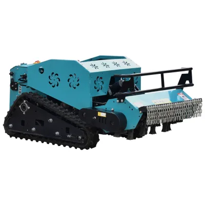 Top Small Electric Remote Control Lawn Mower Simple Commercial Automatic Farm Grass Blade Robot Hot Price for Cutting Usage