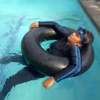 Anti-scratch and Leak-proof New Summer Cool River Run Inflatable Inner Tube with Low Odor and Good Airtightness 80cm 32inch