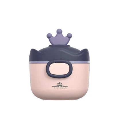 Hot Sell Portable Baby Milk Powder Dispenser Container Baby Milk Powder Storage Box Divided Snack Box for Kid Milk Powder Box