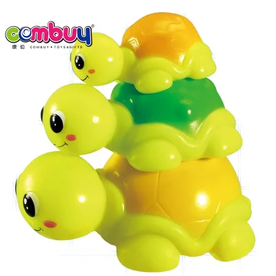 Amphibious Bathroom Play Stacking Shower Baby Toys Bath Turtle