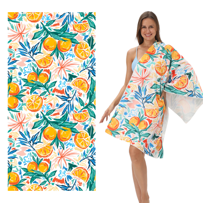 New Beach Towel Customized Absorbent Towel Swimming Beach Towel