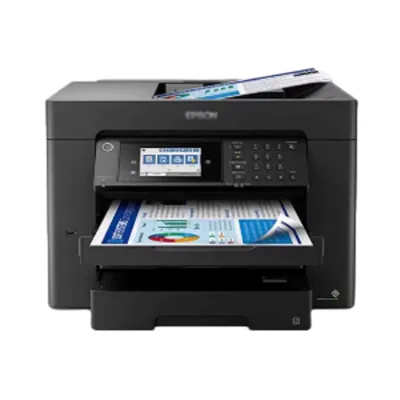 Epso.n WorkForce Pro WF-7848 A3+ Wireless Color Inkjet Multifunction Printer Copier Scanner Fax for Office Business Use
