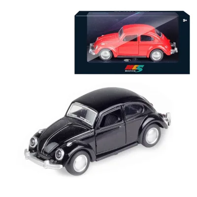 4 Color Mixed Package Old Diecast Car Model Car Classic 1 36