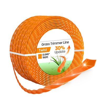 Twist 2.6MM 0.102'' 10M Nylon Trimmer Line Blister Package