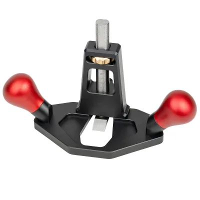 Woodworking Bottom Cleaning Planer CNC Macheing Anodized Processing Groove Planer Brass Nut Depth Adjustment Hand Plane Tool