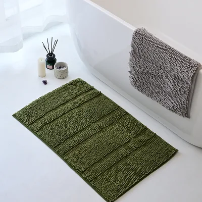 Factory Customized Toilet Bathroom Mats Soft Washable Durable and Anti-skid Kitchen Mats for Home&Hotels