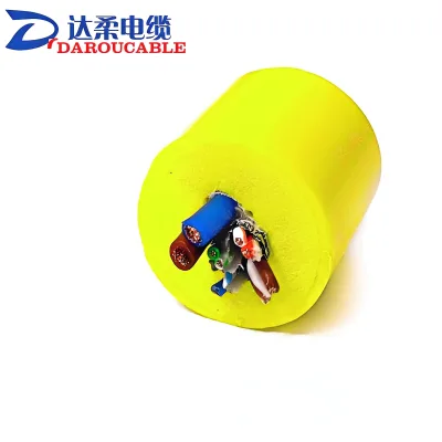 Neutrally Buoyant ROV Umbilical Cable Power & Ethernet Integrated Subsea Cable ROV Combined Power Signal Network Cable Subsea