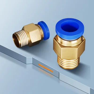 Pneumatic Components Pneumatic Accessories High Quality  Quick Connector  PC12-1/2 Connection Trachea