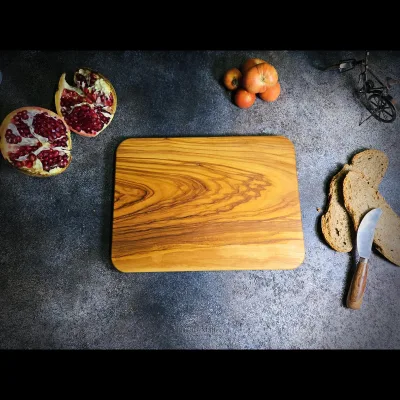 Custom Olive Wood Cutting Board, Engraved Cutting Boards, Personalized Kitchen Gift