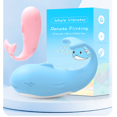 Remote Control Whale Vibrator App Control Vibrating Invisible Eggs for Sex Adult Toys