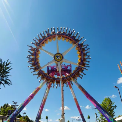 Popular Steel Big Frisbee Pendulum Hammer Ride Indoor Amusement Attraction Equipment for Kids for Public Playgrou Sports Parks