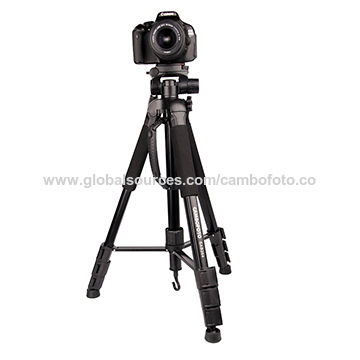 Professional aluminium tripod, camera video stand with carry bag