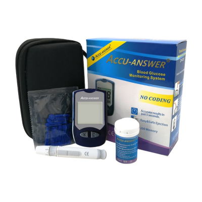 China Free Shipping Handheld Easy Using 3rd Doctor Blood Glucose Meter for Diabetes Sugar Monitor Continuous Monitoring