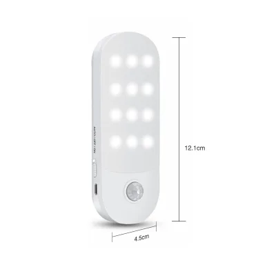 Wireless Rechargeable Led Sensor Light for Kitchen Cabinet Light Motion and Light Sensor