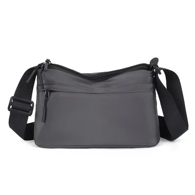 New  Men's Bag with Trendy Waterproof Oxford Fabric Ultra-lightweight, Multi-pocket Large Capacity Shoulder and Crossbody Bag