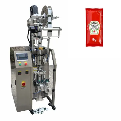 Single Lane Sachet Packing Machine for Sugar Coffee Honey Ketchup Small Bag Packing Machine