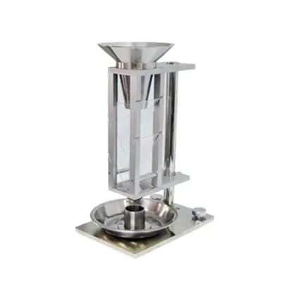 Loose Bulk Density Density Tester Scott Volumeter for Powder Density Ms Powder Coated Slotted Angle Rack