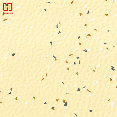 Rubber and Plastic Flooring, Easy to Install Wear-resistant Roll Material for Office Building Elevator Lobbies