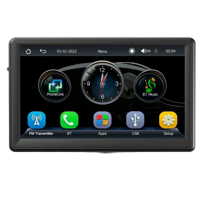 Car Player 7 Inch X500W Car Video Player Wireless Carplay  Car Monitor With TF Card for Apple