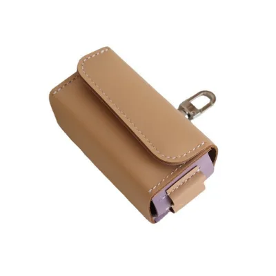 Outdoor Portable Two-pack Leather Golf Bag for Golf Tour