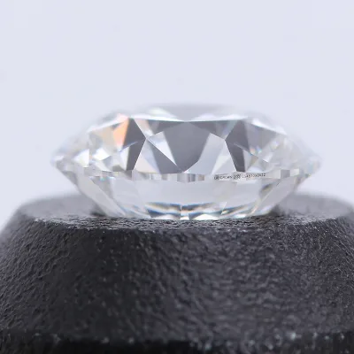 0.52CT D Color VVS Clarity Online Shopping CVD HPHT Lab Diamond 18k Real Gold Earrings Rings Women Jewelry
