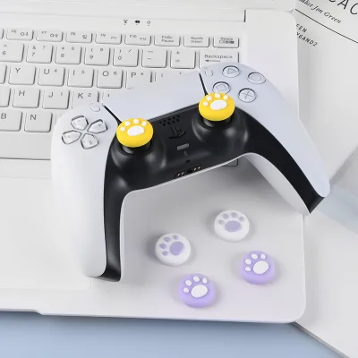 Wholesale Controller Thumb Grips Caps Thumbstick Grips Cover for  PS4 PS5 Controller Joystick Video Game Accessories