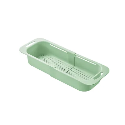 Collapsible Colander Adjustable Strainer Over Sink Retractable Kitchen Sink Drain Rack Colanders Strainers