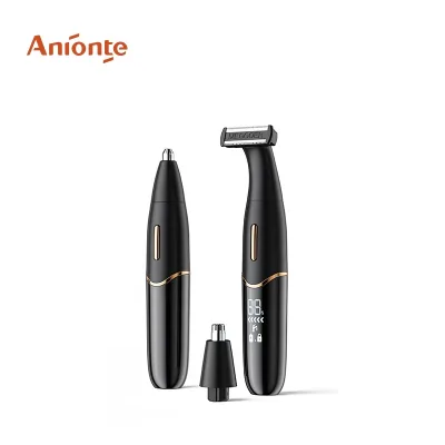 ANIONTE 3 in 1 Eyebrows Shaver and Nose Trimmer Newest Arrival Good Quality Electric Shaver