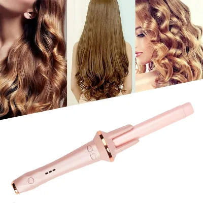 Fully Automatic Curling Iron for Creating Big Waves and Large Curls with Negative Ions